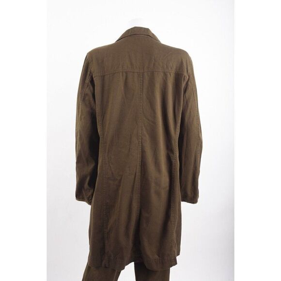 Vintage Johnny Was Womens 2PC Oversized Army Field Jacket L Cargo Joggers Sz 6 - Picture 9 of 12